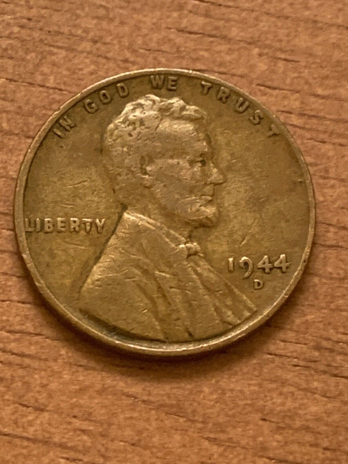 1944 D LINCOLN WHEAT PENNY ( 107)