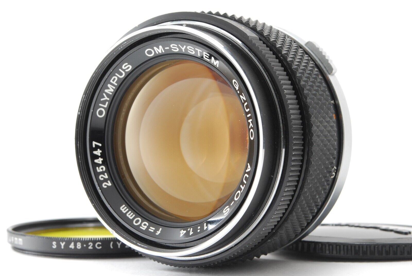 [ MINT ] Olympus OM-SYSTEM G.ZUIKO AUTO-S 50mm f/1.4 Standard Lens From JAPAN