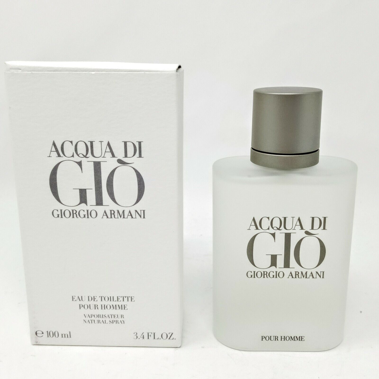 Giorgio Armani Acqua Di Gio 3.4 oz Men\'s Eau de Toilette Spray New & Sealed