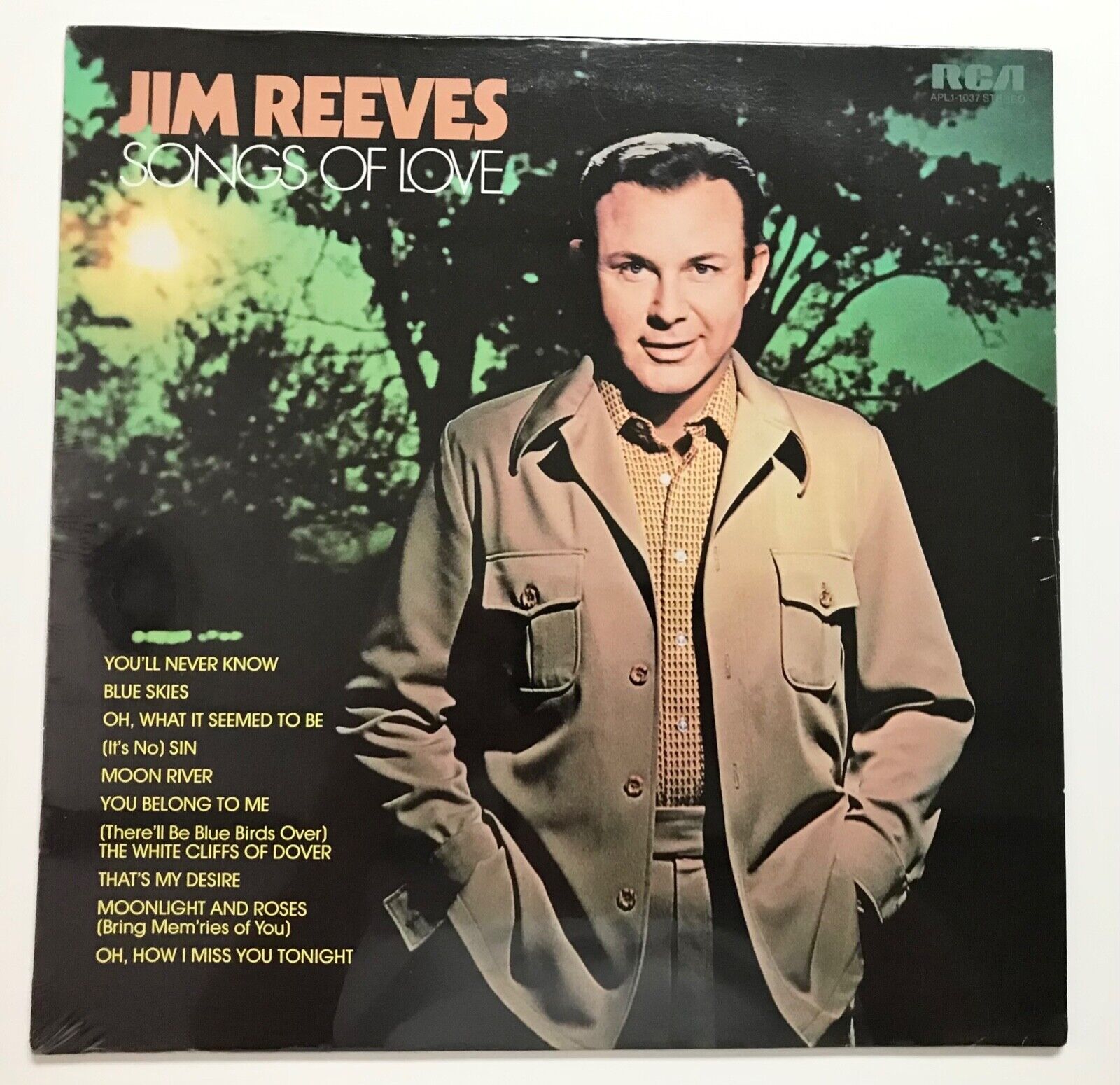 JIM REEVES: Songs of Love (Vinyl LP Record Sealed)