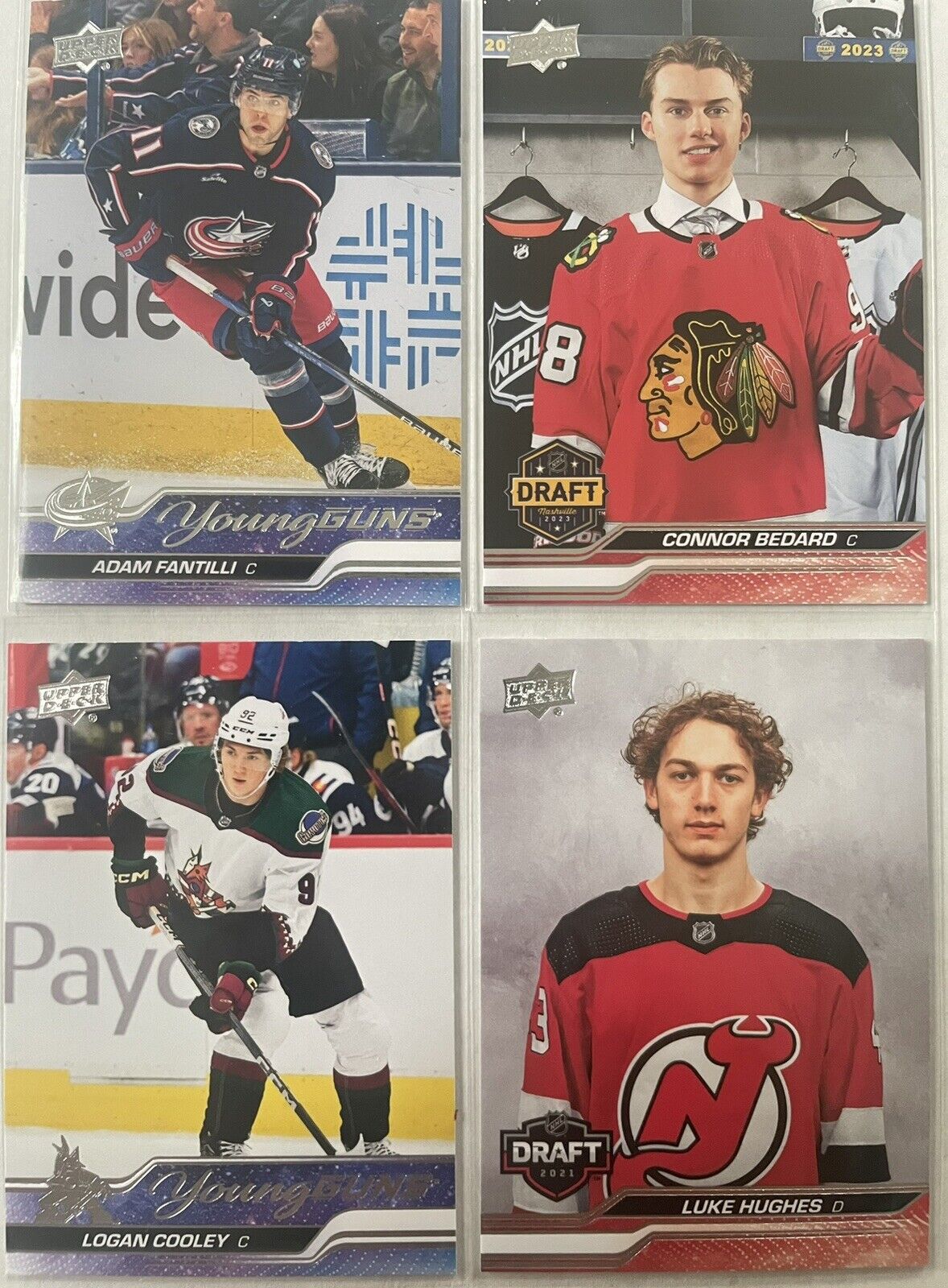 2023-24 Upper Deck Extended Young Guns & 1st Round RC Cards **U Pick From List**