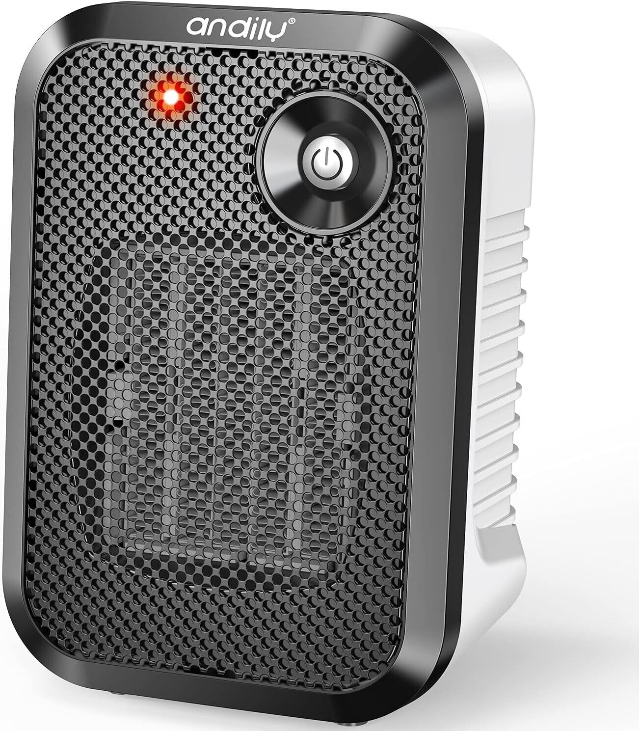 andily 500W Space Heater Electric Heater for Home&Office Indoor Use Small Heater