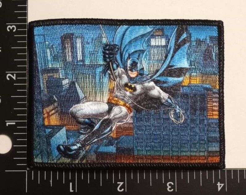 Batman - Iron On or Sew On Embroidered Sublimation Patch High Quality 