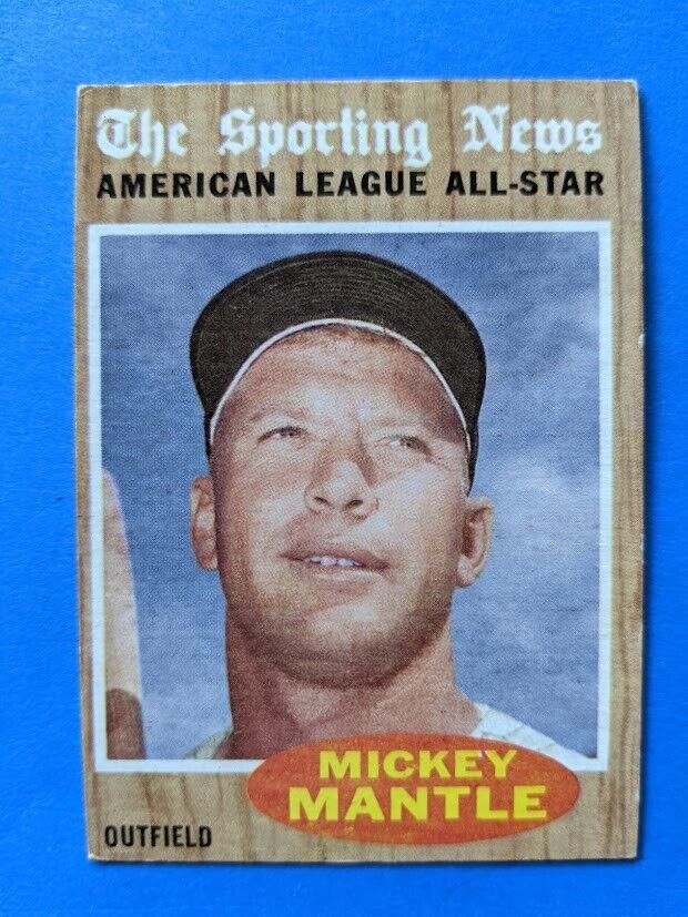 1962 Topps - Mickey Mantle All Star #471 - New York Yankees HOF EX+