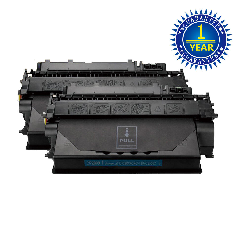 2PK CF280X 80X Laser Toner Cartridge For HP LaserJet Pro 400 M401dn M401d M425dw
