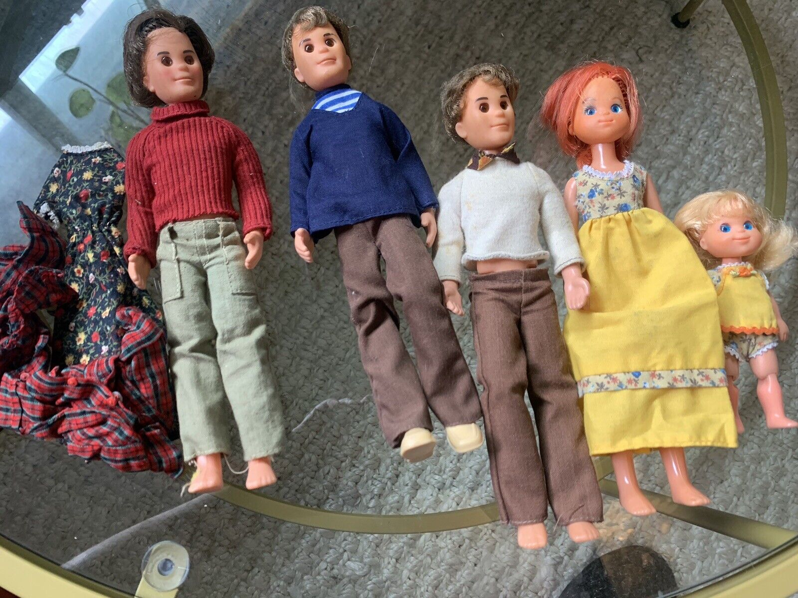 vintage mattel sunshine family dolls