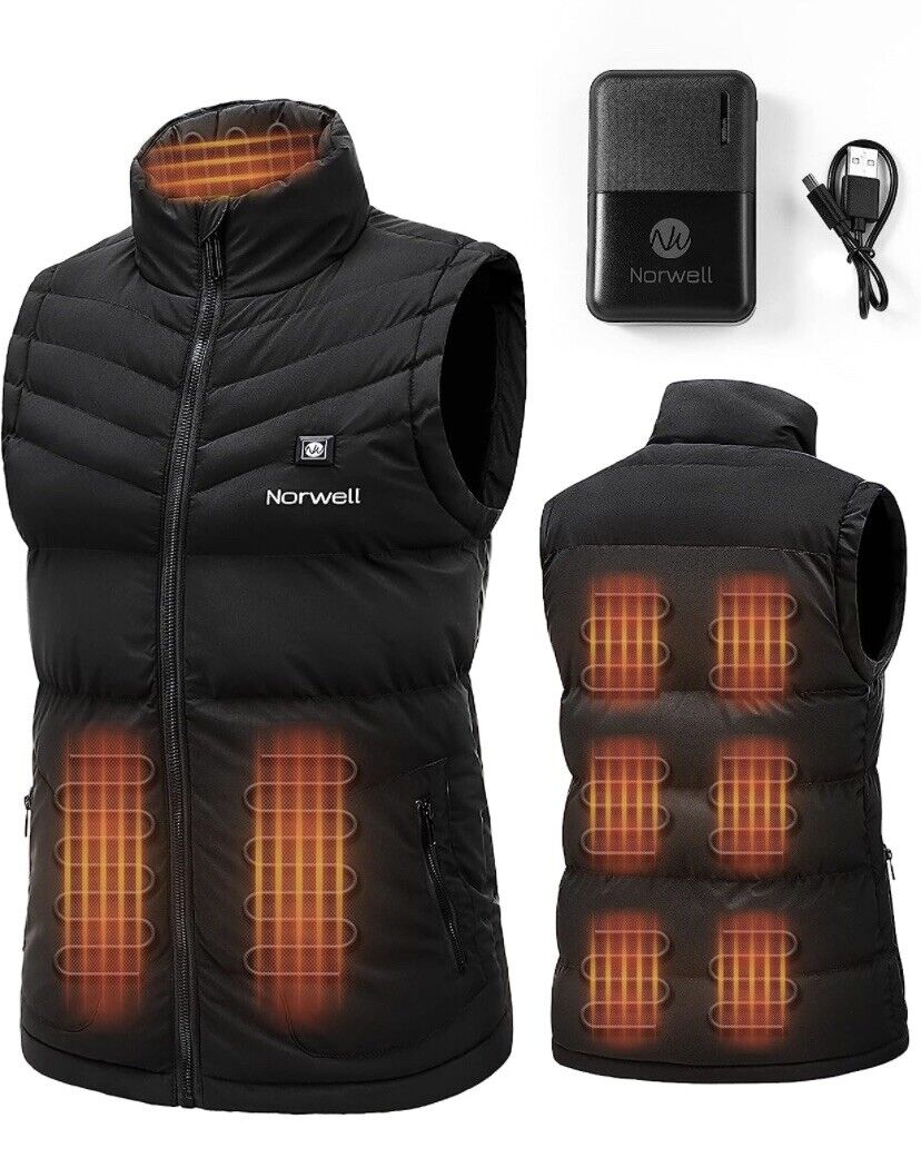 Norwell Women\'s Heated Vest with 10000mAh Battery Pack