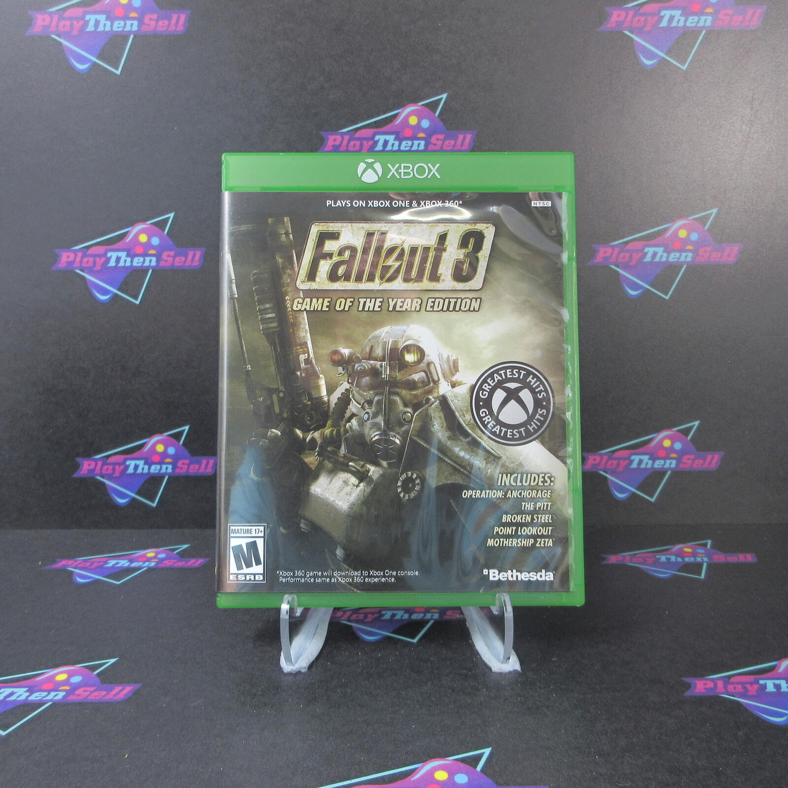 Fallout 3 Game Of The Year Xbox One + Xbox 360 - Complete CIB