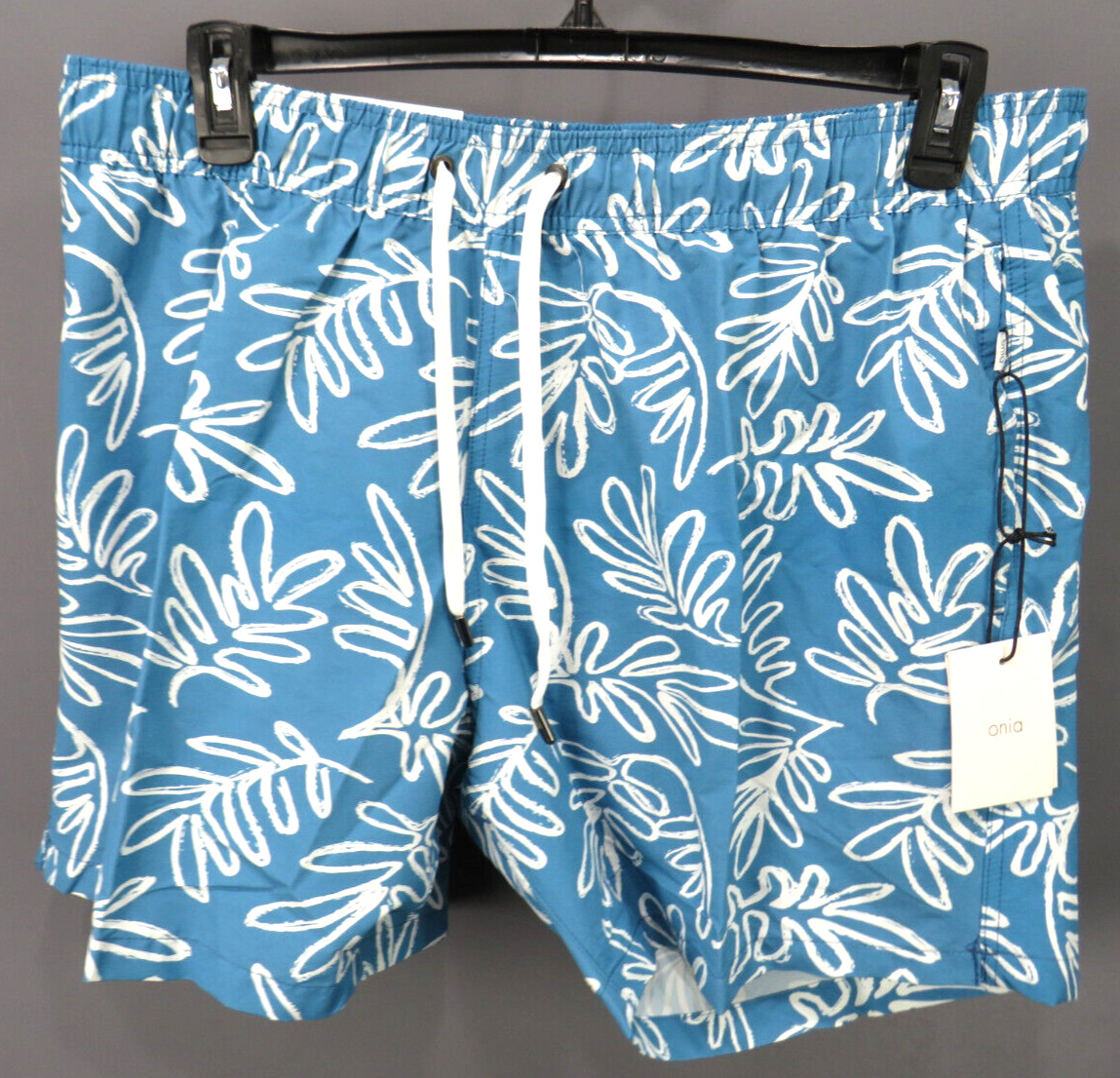 Onia Charles Printed Swim Shorts MSRP $145 Size XXL # 17A 220 NEW