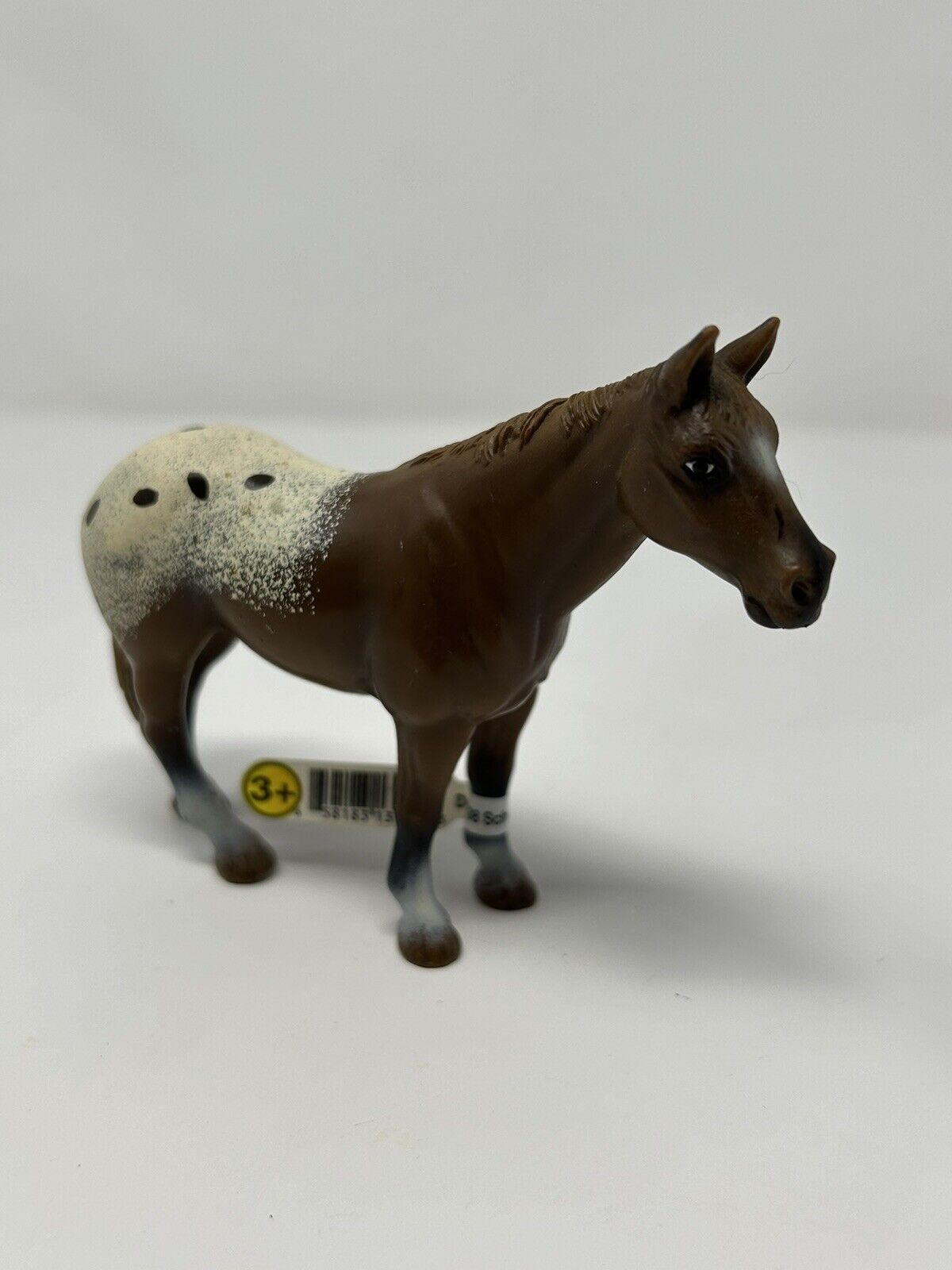 Schleich Appaloosa Stallion Chestnut Horse 13271 Spotted 2002 Retired-W/Tag