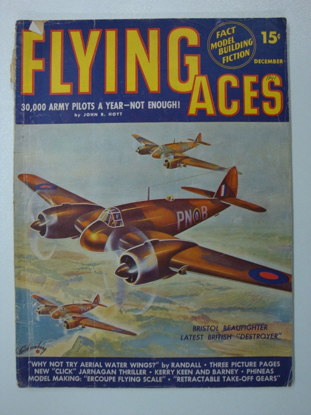 Flying Aces Dec 1941: Taylorcraft & Stinson Grasshoppers, Brewster Buccaneer RAF