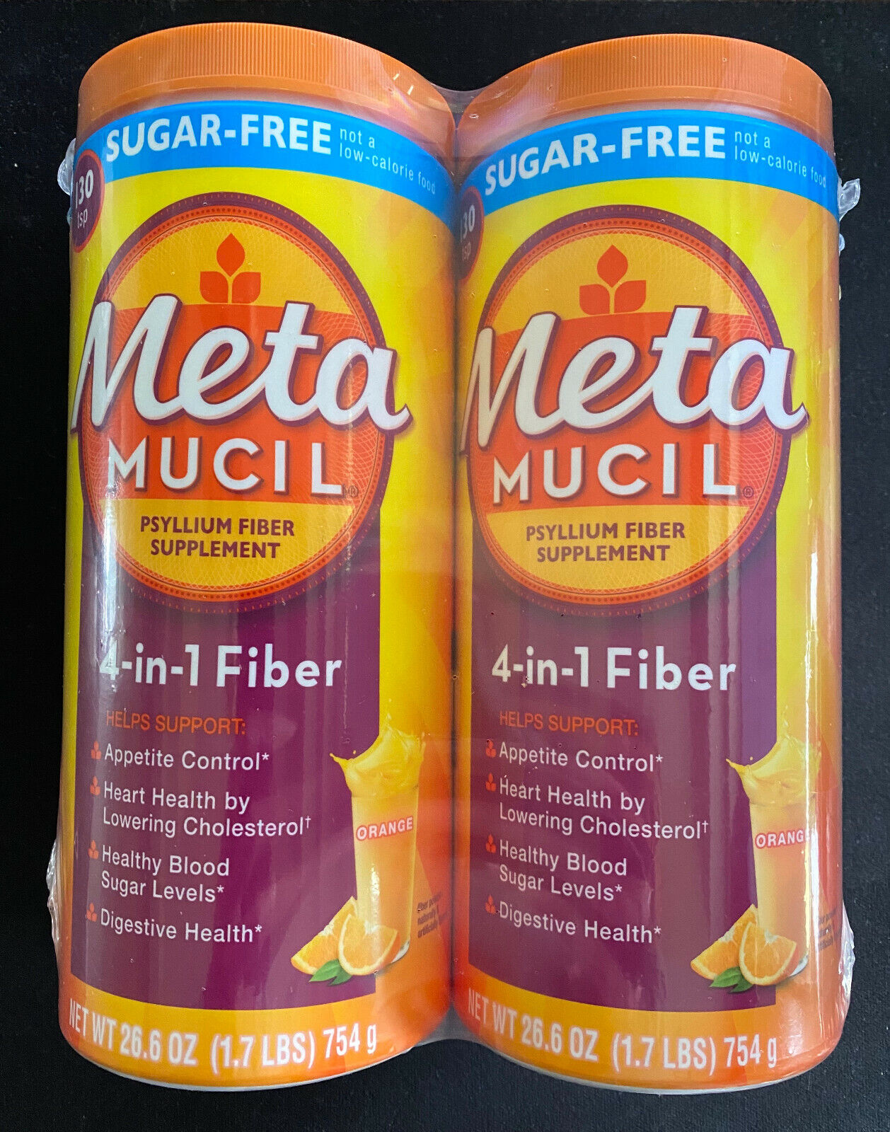 Metamucil MultiHealth Fiber, Sugar Free, 260 Doses NEW 