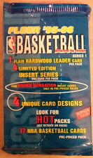 Vintage Fleer ‘1995-96 Basketball Series 1  Unopened PACK  17 cards HOT PACKS? picture