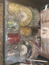 SET OF 6 MINTON BROCADE COFFEE/ESPRESSO CUPS AND SAUCERS Gift Set NEW condition picture