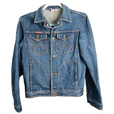 Vintage Lee Cooper Jean Jacket Trucker Denim Southend Jeans Rugged Mens Small picture