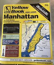 Manhattan Yellow Book 2007-2008 New York City NYC NY Telephone Book picture