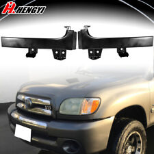 Pair Front Bumper Grille Headlight Filler Trim Panel For Toyota Tundra 2003-2006 picture