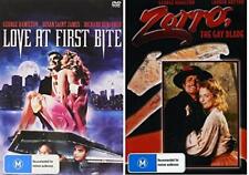 Zorro The Gay Blade & Love at First Bite George Hamilton 2 DVD Set NEW  picture