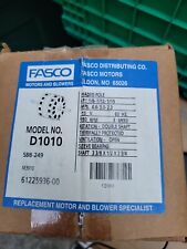 Fasco D1010 Shaded Pole Motor 1/8 1/2 1/5 HP 4.4 3.0 2.3 A 115V 1050 RPM 3 Speed picture
