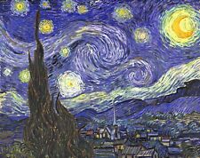Starry Night by Vincent Van Gogh Giclee Fine Art Print Reproduction on Canvas picture