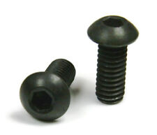 #4-40 Button Socket Head Screws Black Oxide Stainless Steel Screws QTY 100 picture