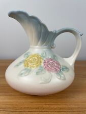 Antique Hull Pottery Rose Ewer / Pitcher 105 7