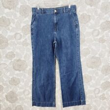 Vintage J. Crew cotton Blend Wide Leg Women's Jeans 29 picture
