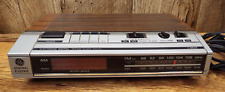 Vintage GE General Electric AM FM Clock Radio Alarm model 7-4634A TESTED WORKS picture