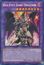 *** RED-EYES DARK DRAGOON *** 1ST EDITION SECRET RARE MINT HOLOGRAPHIC YUGIOH picture