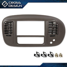 Fit For 97-03 Ford F150 Expedition Center Dash Radio Air Vent Bezel Trim Brown picture