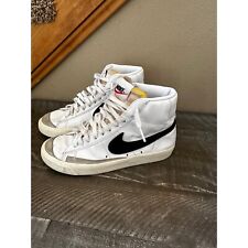 Nike Blazer Mid  Women's Size 7.5 Shoes Sneakers White Black picture