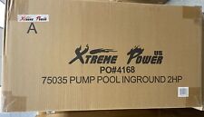 XtremepowerUS 75035 Swimming Pool Inground 2HP Pump  115/230V picture