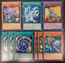 S015 BLUE EYES JET TYRANT DICTATOR OF D. ULTIMATE VISION WITH ULTIMATE YUGIOH picture