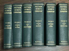 Matthew Henry’s Commentary On The Whole Bible Volumes 1-6 Hardcover Set Complete picture
