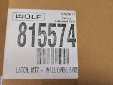 WOLF PART# 815574 WALL OVEN MOTORIZED LATCH ASSEMBLY L SERIES SUBZERO NEW picture