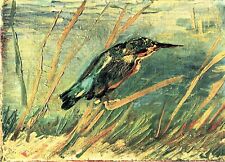 Kingfisher by Vincent Van Gogh Giclee Fine Art Print Reproduction on Canvas picture