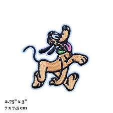 Pluto Cartoon Dog Character Walking Embroidered Iron On Patch picture