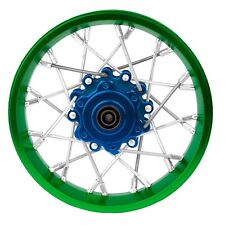 BeaxTurbo CNC Aluminum rear Spoke Wheel For Losi Promoto MX1/4 green ring 46003 picture