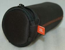GENUINE JBL Flip 1/2 Zipper Sleeve Case BLACK Travel Bag bluetooth speaker skin picture