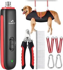 Dog Grooming Hammock Kit Large Dog with Nail Clipper Helper Nails Trim 51LB-80LB picture