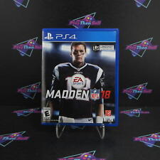 Madden NFL 18 PS4 PlayStation 4 - Complete CIB picture
