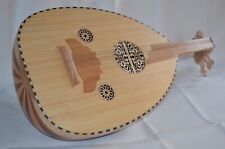 Vintage Al-Oud Large Musical Instrument strings Arabic Wood Morocco Handcrafted picture