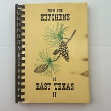 From The Kitchens Of East Texas II Savory Cooking Recipes Cookbook 1986 Vintage picture