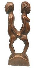 Art African - Antique Couple Baoulé - Sculpture Viilageoise 48 CMS Aesthetics picture