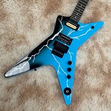 Blue Bolt Dimebag Dean Electric Guitar ML From Hell Lighting Body Hot Sale picture