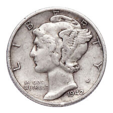 1942-S Mercury 90% Silver Dime G Or Better “Best Value On eBay” Free S&H W/Track picture