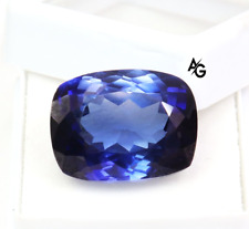 30.20 Ct Natural Blue Sapphire Emerald Cut Certified AAA+ CEYLON RARE Gemstone picture