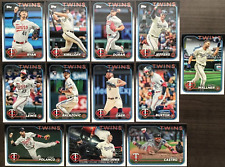 2024 TOPPS SERIES 1 BASE TEAM SET MINNESOTA TWINS LEWIS QTY picture