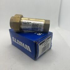 WATTS LF7RU2-2 Lead Free Brass Dual Check Valve 3/4 Inch New picture