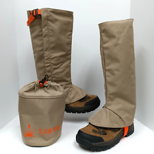 Listo Provisions Brush Cruisers Snake Gaiters Tan (One Inside zip, One outside) picture